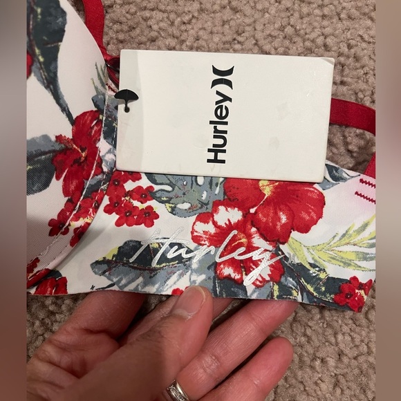 HURLEY 36C Floral Padded Underwire Bra - Picture 3 of 6